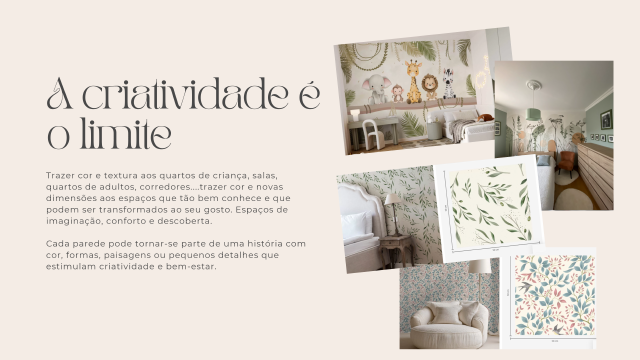 Papel de parede artístico